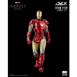 Infinity Saga DLX akčná figúrka 1/12 Iron Man Mark 6 17 cm